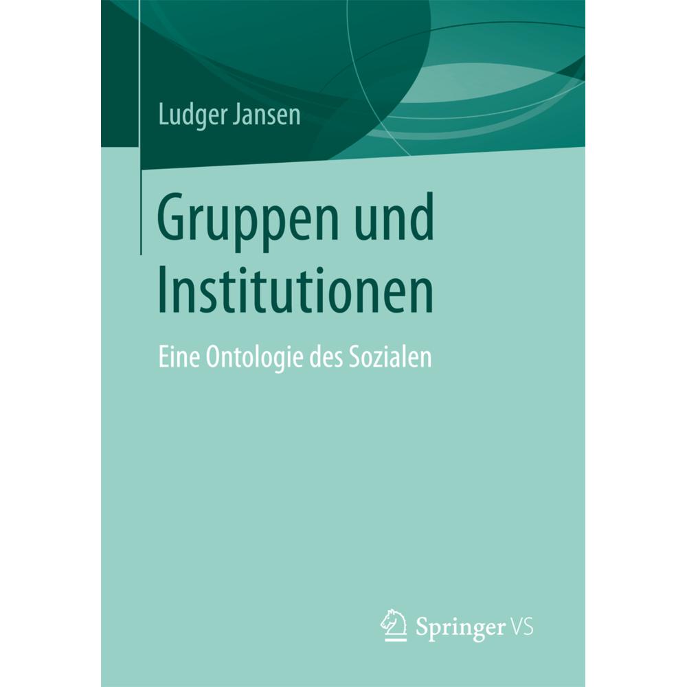 Gruppen und Institutionen, Fachbücher von Ludger Jansen