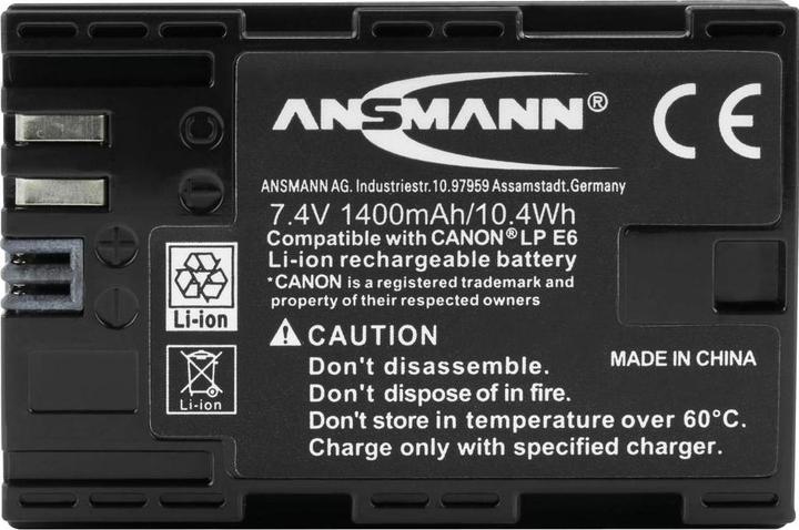 Produktbild Ansmann A-Can LP-E6 (Kamera Akku)