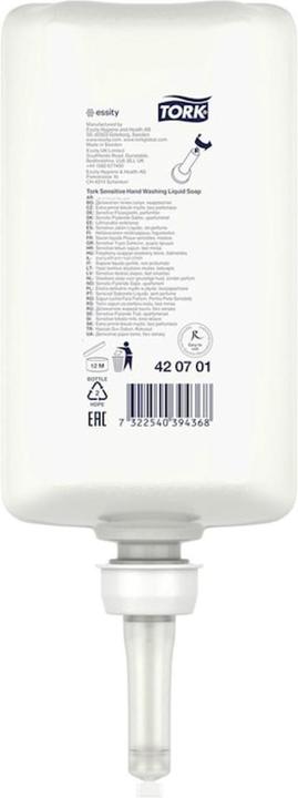 Actual product image Tork Liquid soap unscented extra mild (Liquid soap, 1000 ml)