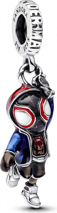 Immagine prodotto Pandora Ciondolo pendente Miles Morales di Marvel Spider-Man (Argento 925, Smalto)