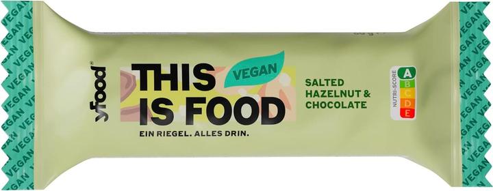 YFood Veganer Riegel Salted Hazelnut & Chocolate (1 Stk., 64 g)