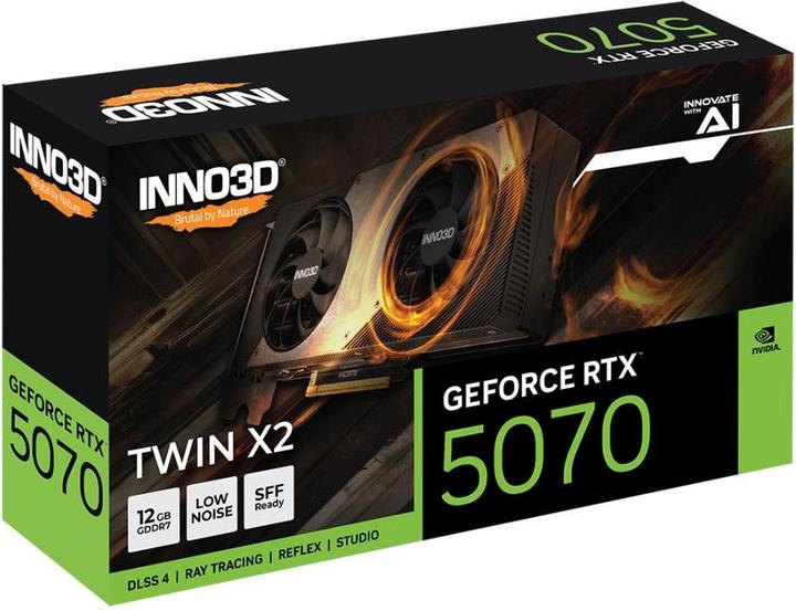 Produktbild Inno3D GeForce RTX 5070 Twin X2 OC White (12 GB)