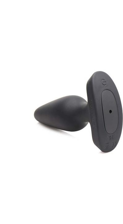 Actual product image XR Brands Laser Heart Silikon Analplug Mittel