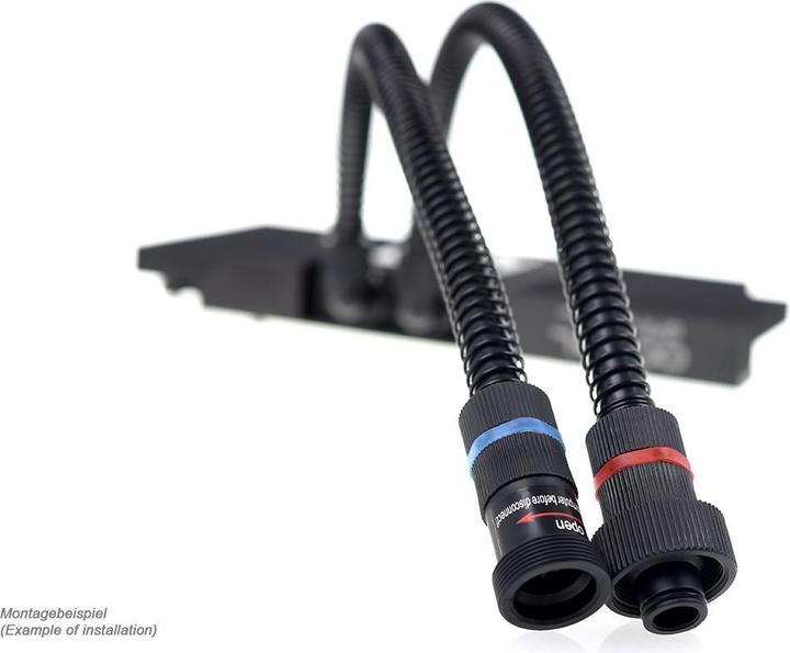 Actual product image Alphacool Eisbaer Quick-Connect Extension Kit (0.32 m, Plastic)