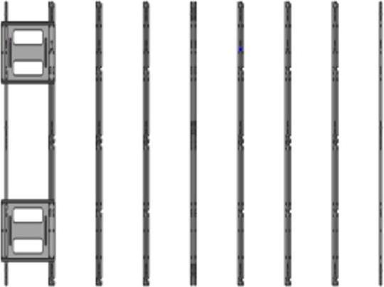 Produktbild Samsung vg-lfa44sww - kantenabschluss-kit für videowand