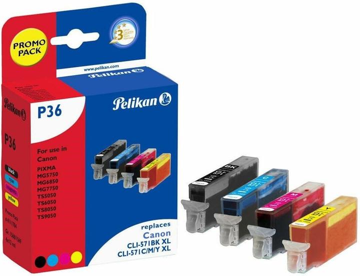 Actual product image Pelikan CLI-571 Multipack (M, C, Y, FC)