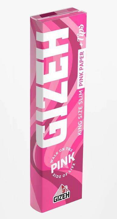 Produktbild Gizeh ALL Pink King Size Slim + Tips