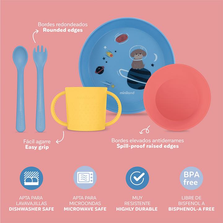 Actual product image Miniland Mealset Explore