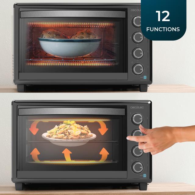 Produktbild Cecotec Bake&Toast 4600 Schwarz Gyro 46 L 2000 W Schwarzer Grill