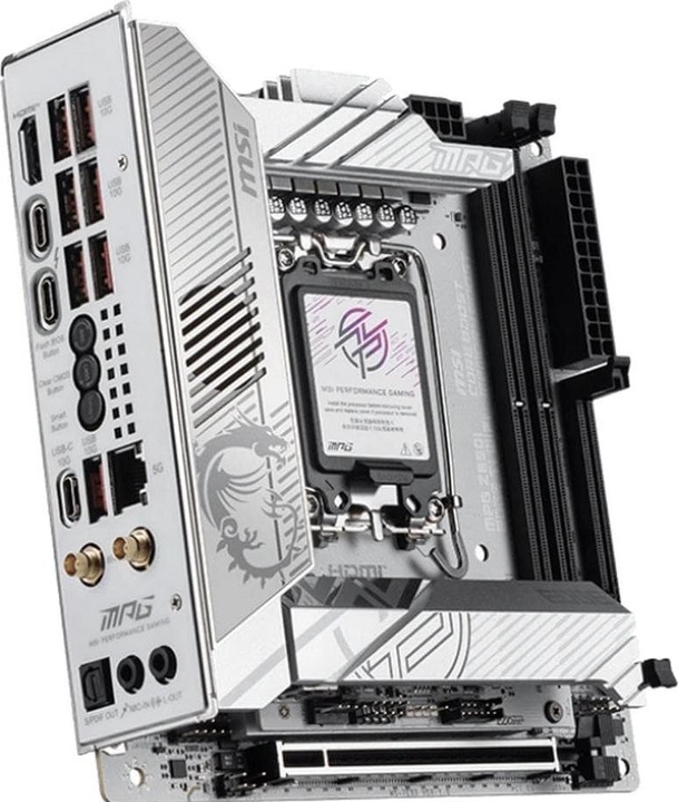Actual product image MSI MPG Z890I EDGE TI WIFI (LGA 1851, Intel Z890, Mini-ITX)