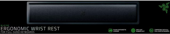Actual product image Razer Ergonomic Wrist Rest For Full-sized Keyboards