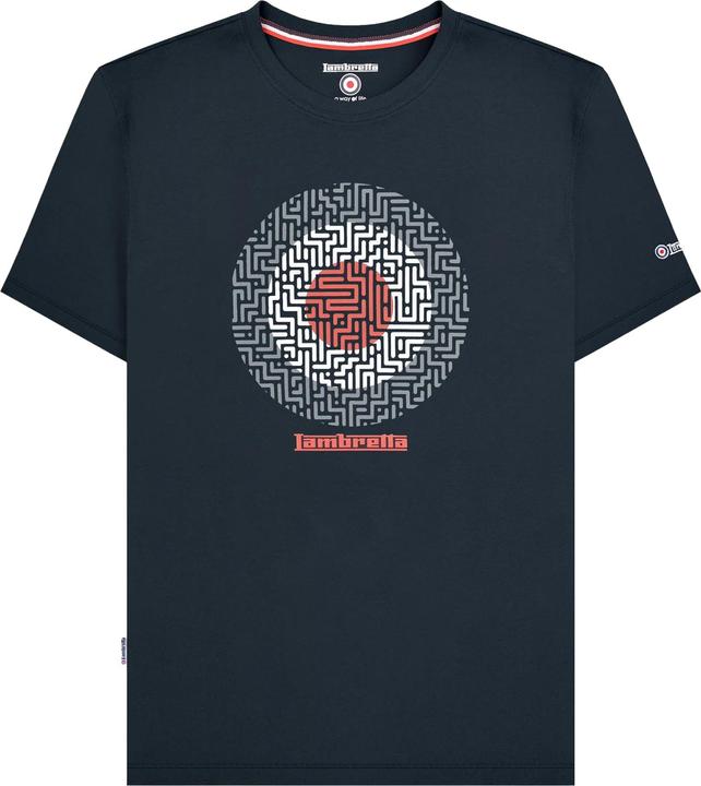 Immagine prodotto Lambretta SS25 Maglietta Geometrica Uomo (L)