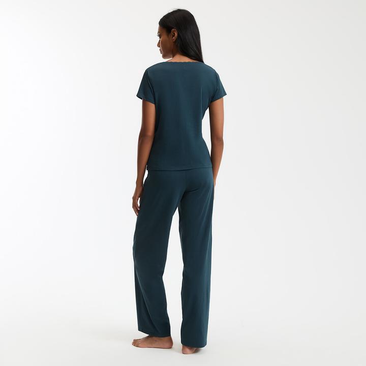 Immagine prodotto La Redoute Collections Kurzärmeliger Pyjama aus Baumwolljersey (S)