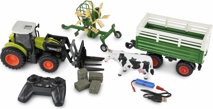 Image du produit Amewi Tracteur avec pack d'accessoires XL 1:24, RTR (RTR Prêt à fonctionner)