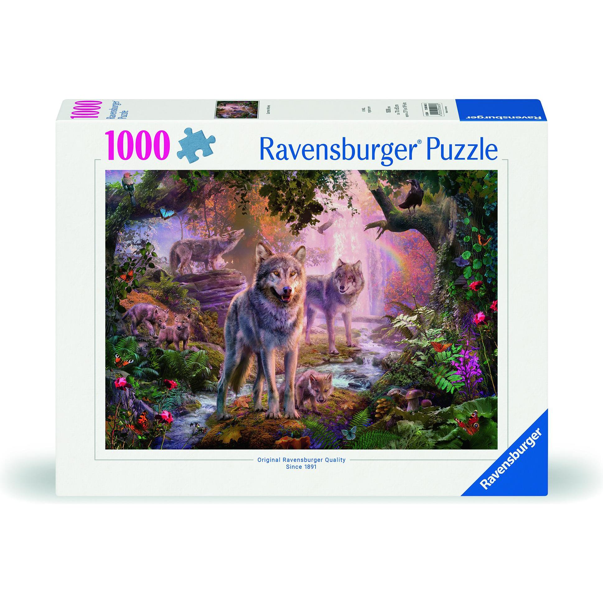 Ravensburger Wolfsfamilie im Sommer (1000 Teile)