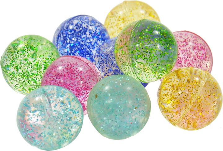 Actual product image Magni Flummis Bouncerz D25mm with glitter 10 net