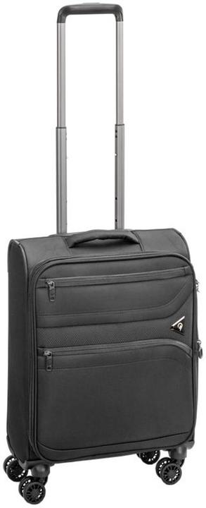 Produktbild North Pioneer Handbagage koffer / Trolley / Reiskoffer - 55 x 40 x 20 cm - Gate - Zwart (39 l)