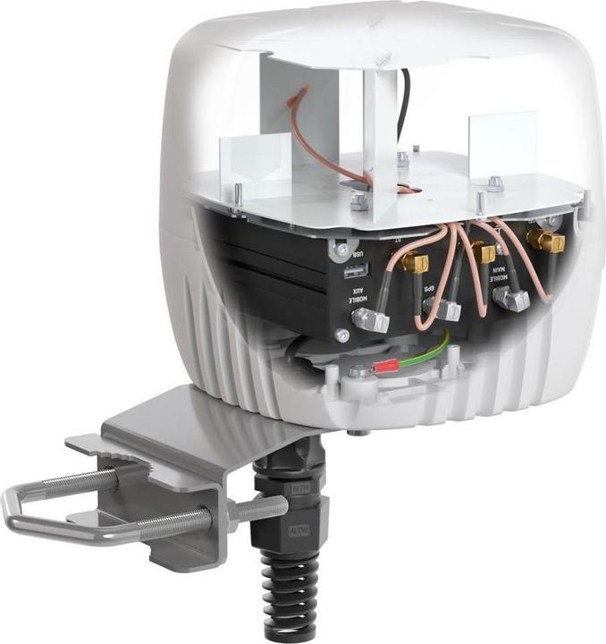 Quwireless QuCube für Teltonika RUTX11 – Outdoor-Multibandantenne für 5G, LTE, Wi-Fi, GPS & Bluetooth (5G, GPS)