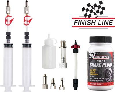 Actual product image Jagwire WST034 Pro DOT Bleed Kit, With Finish Line DOT oil (120ml)