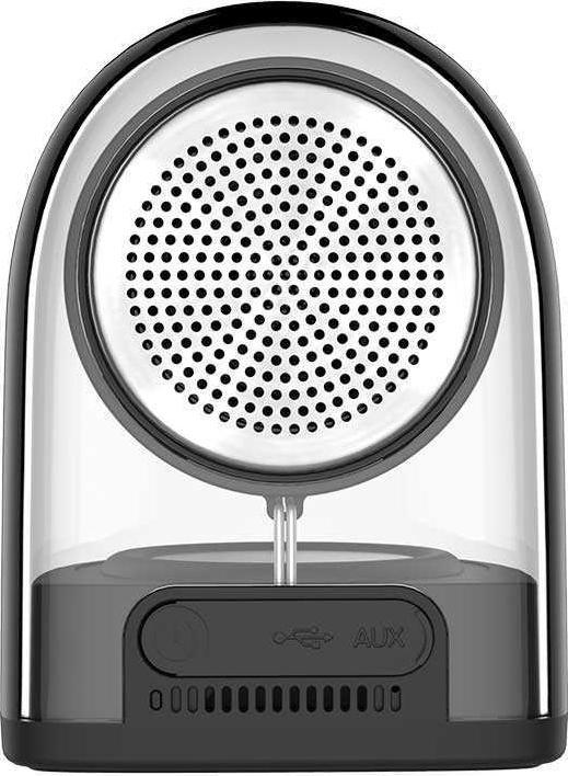 Actual product image Devia Crystal series TWS speaker with silicon case (2pcs) juodas (10 h)