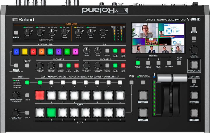 Actual product image Roland Direct Streaming Video Switcher