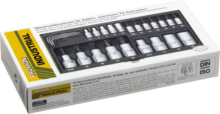 Actual product image Proxxon Socket wrench set (1/2")