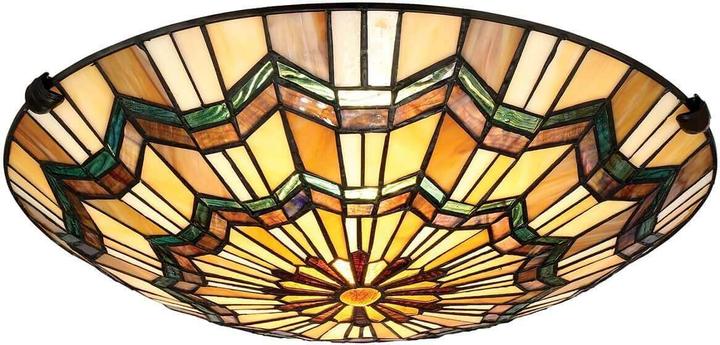 Actual product image Elstead Lighting Alcott ceiling light E27 2-fold 14cm Valiant Bronze (E27)