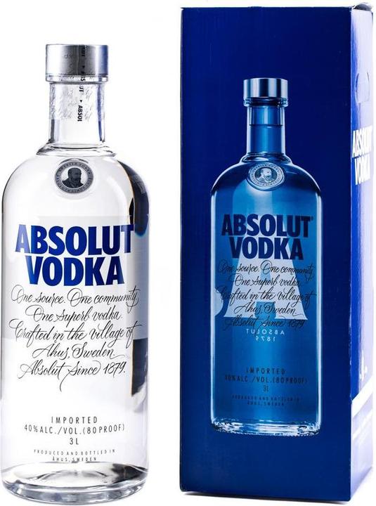 Image du produit Absolut Vodka (1 x 300 cl)