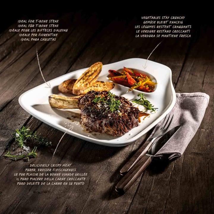 Image du produit Villeroy & Boch Assiette à steak L Set 2 pièces BBQ Passion (2 x)