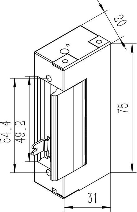 Productafbeelding Qoltec 52459 Elektrische staking Met slot
