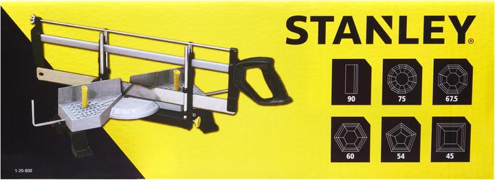 Produktbild Stanley Handsäge mit Gehrungslade