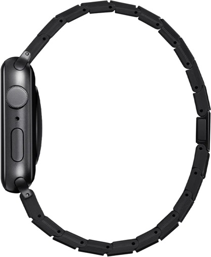 Produktbild Pitaka Gliederarmband aus echtem Carbon Black (1K Karbonfaser, Apple Watch Ultra 2, Ultra)