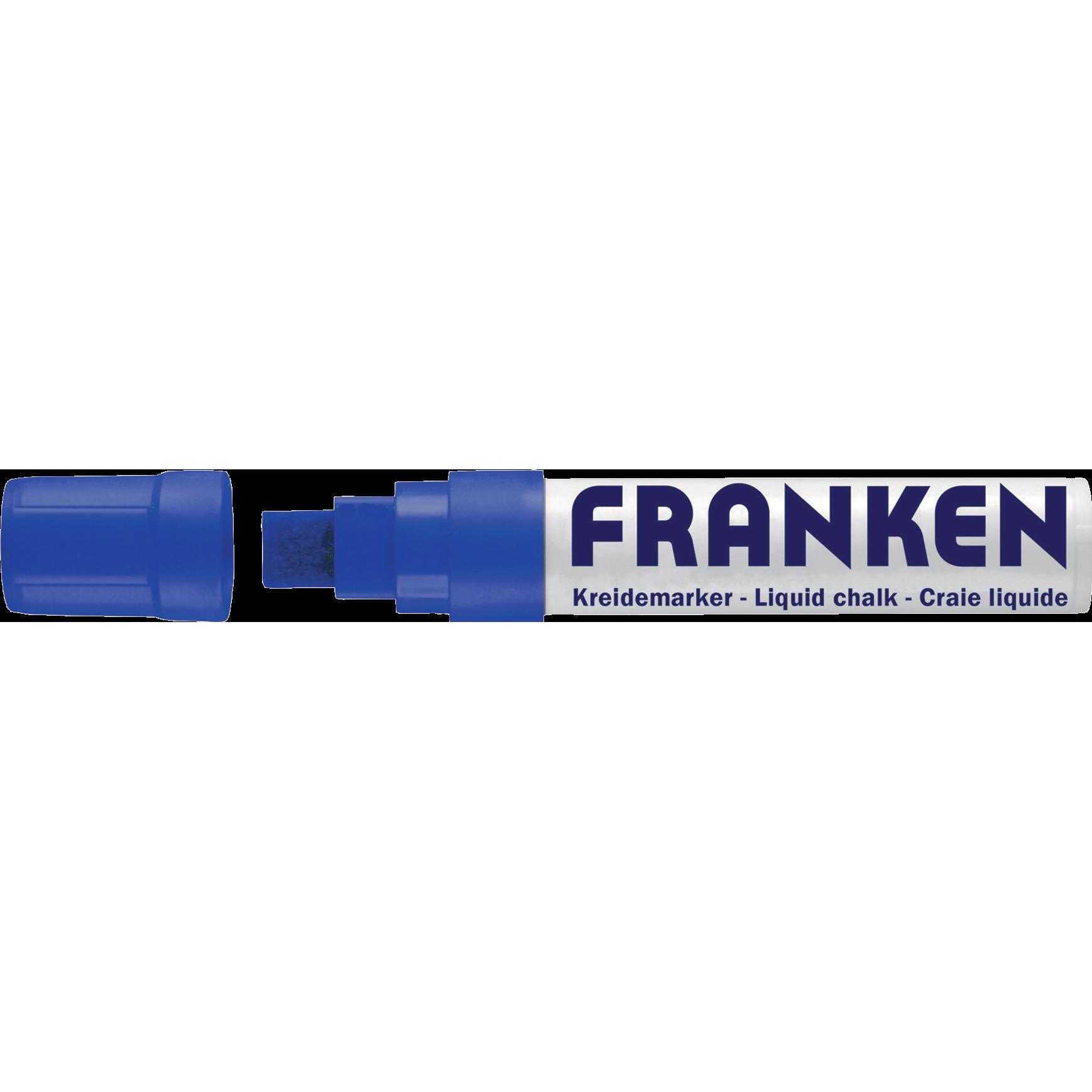 Thumbnail - Franken, Marker, Kreidemarker Jumbo (Blau, 15 mm, 1 x)