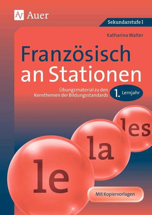 Produktbild Französisch an Stationen (Deutsch, Katharina Walter, 2012)