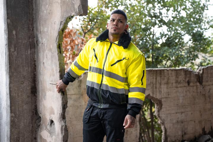 Actual product image Korntex Hi-Vis Pilot Jacket (4XL)
