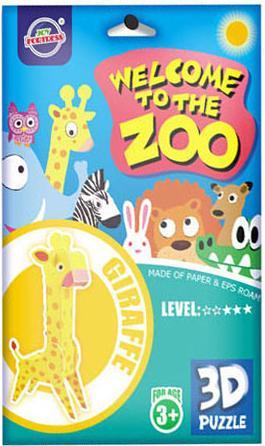 Produktbild Bausatz 3D-Giraffe