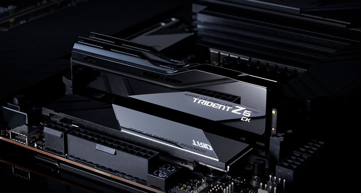 Produktbild G.Skill DDR5 48GB PC 8200 CL40 KIT (2x24GB) TR5CK CUDIMM (2 x 24GB, 8200 MHz, DDR5-RAM, CU-DIMM)