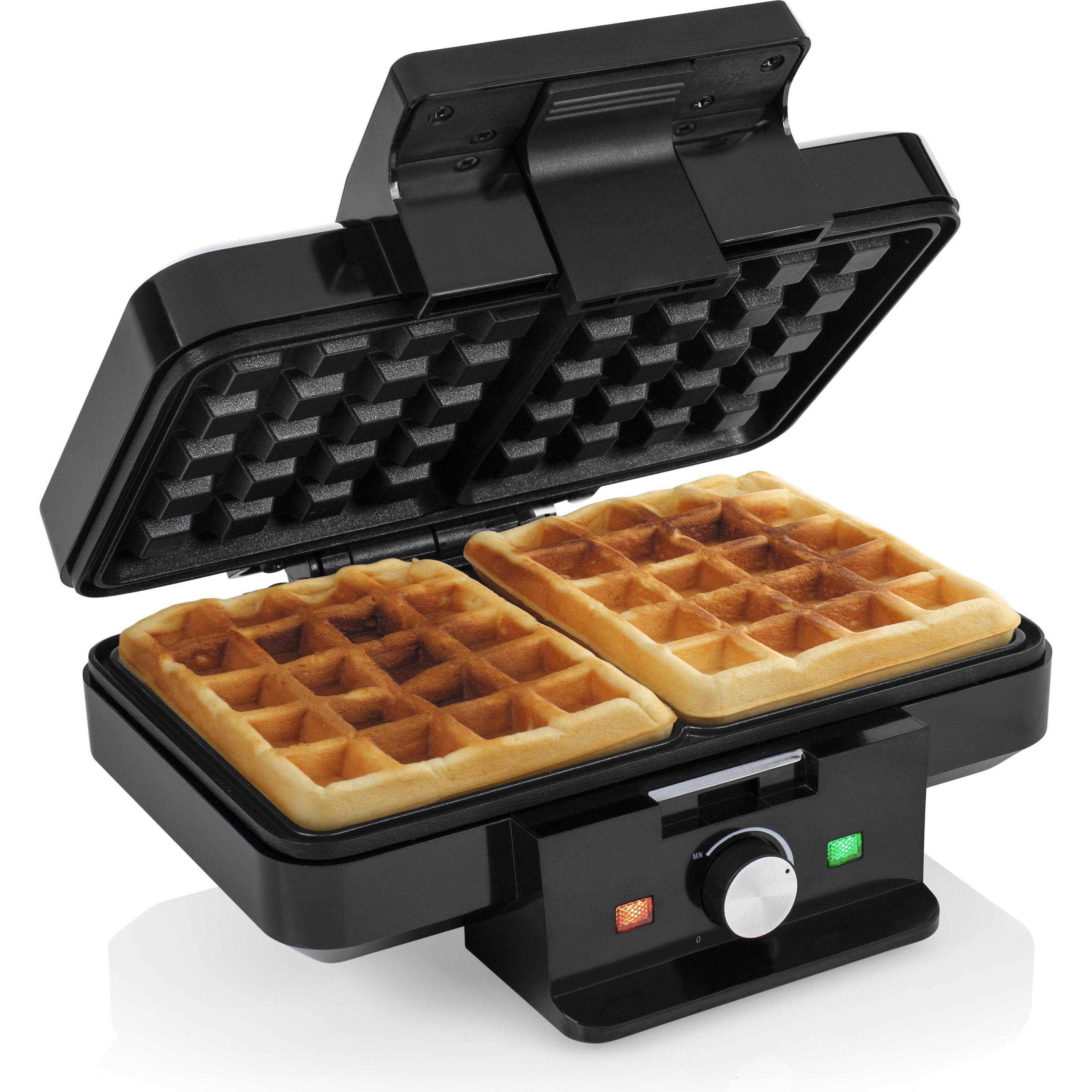 Tristar Ferro per waffel, Piastra per waffel, Nero