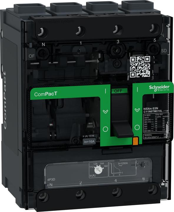 Produktbild Schneider Electric Kompaktleistungsschalter