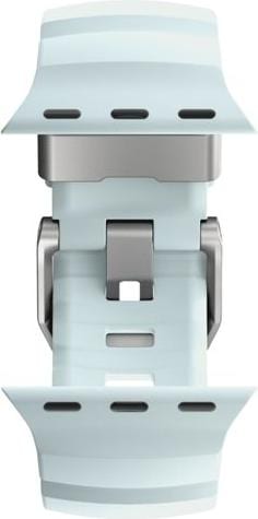 Produktbild Nomad Rocky Point Band 46/49mm Icy Blue Glow Connector Natural (Kompressionsgeformter Fluorkautschuk (FKM), Apple Watch Ultra 2, Apple Watch Ultra)