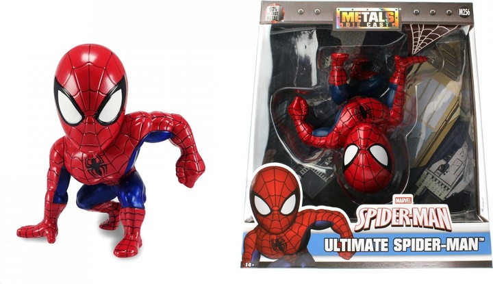 Actual product image Jada Marvel Figure 6" Spider-Man