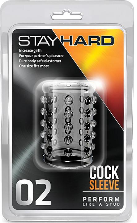 Produktbild Blush Stay Hard Cock Sleeve 02 Clear (3.90 cm)