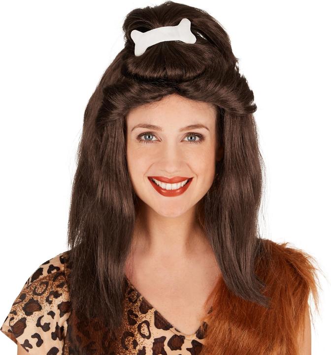 Produktbild Dressforfun Frauenperücke Steinzeit Knochen