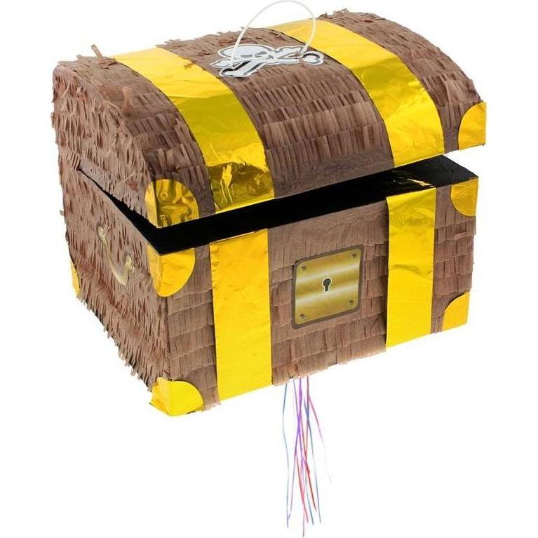 GoDan Piñata-Schatztruhe 30x25x34cm (1 pz.)