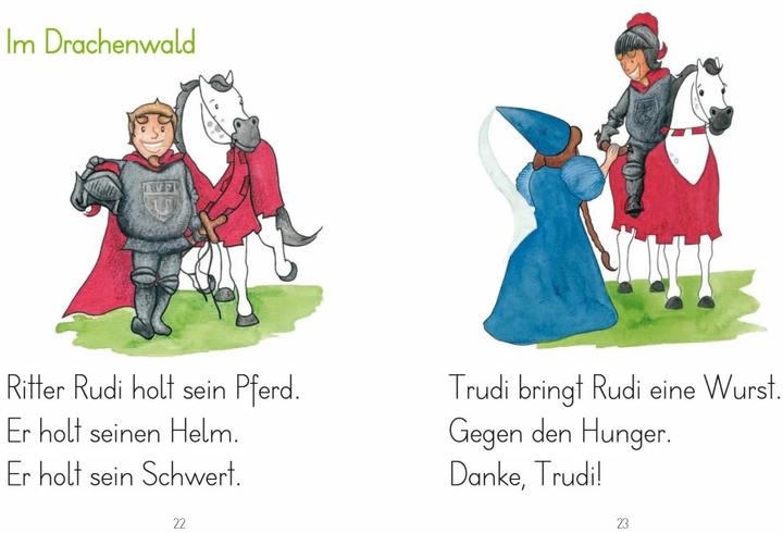 Produktbild LESEZUG/1. Klasse: Ritter Rudi (Deutsch, Franz Sales Sklenitzka, Julia Gerigk, 2018)