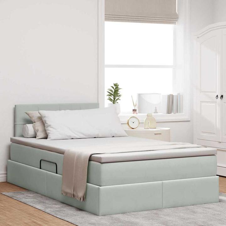 Produktbild vidaXL Modernes Bett (120 x 190 cm)