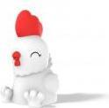 Actual product image Dhink Mini Nightlight Rooster White