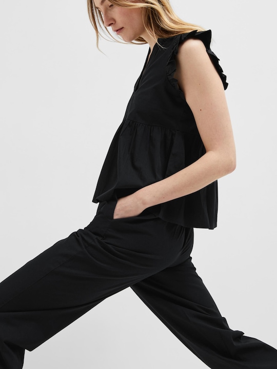 Actual product image Selected Femme Ruched top (42)