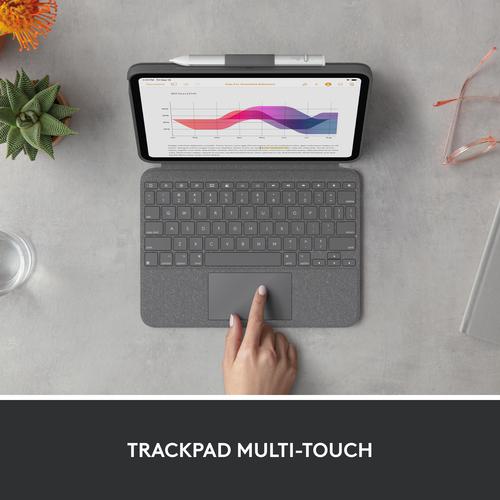 Image du produit Logitech Combo Touch Pour Ipad (10th Gen) (IT, iPad 2022 (10e génération))