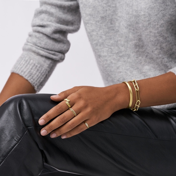 Image du produit Fossil Anneau Harlow (49)